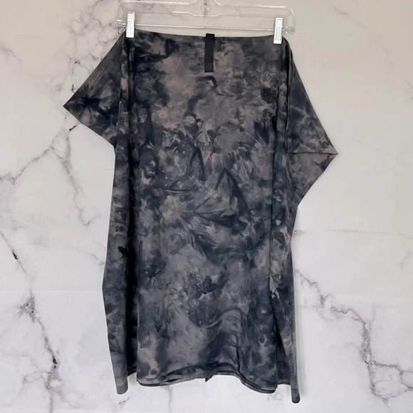 LULULEMON Customizable Snap Scarf OS Diamond Dye Lunar Rock True Navy - Picture 7 of 9